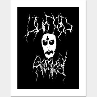 Junted Black Metal Posters and Art